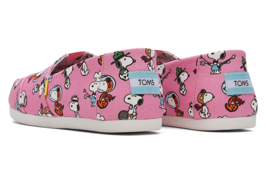 Toms X Peanuts® Alpargata Rosas Chile | CL800-618