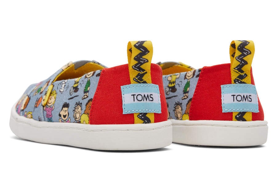 Toms X Peanuts® Youth Alpargata Azules Chile | CL415-715