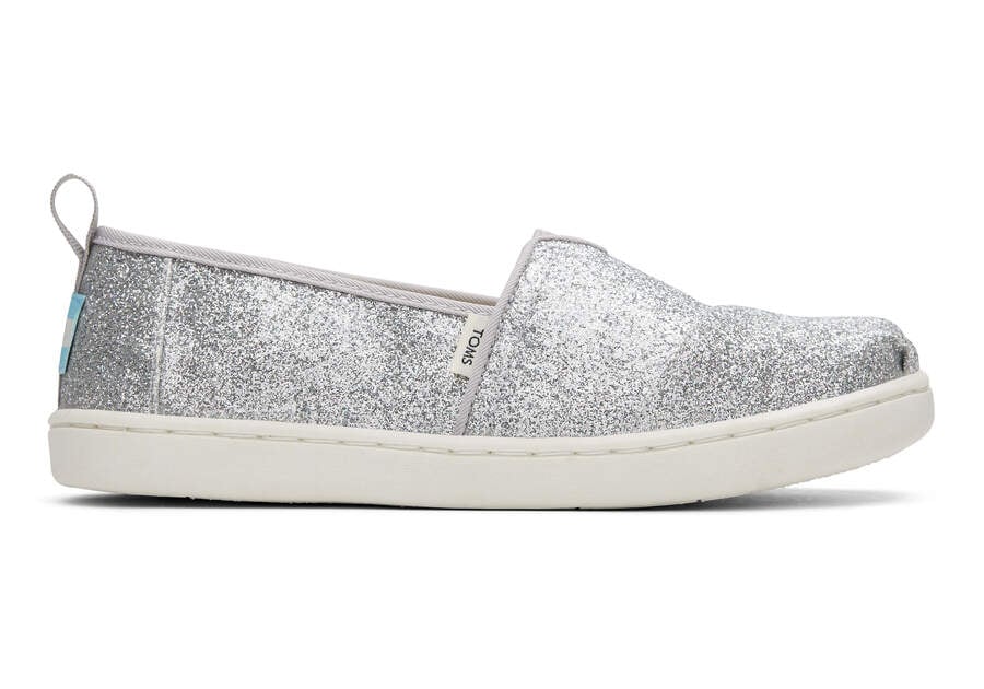 Toms Youth Alpargata Glimmer Plateadas Chile | CL856-829