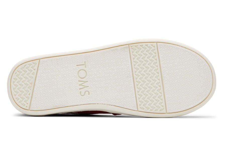 Toms Youth Alpargata Lona Rojas Chile | CL891-165