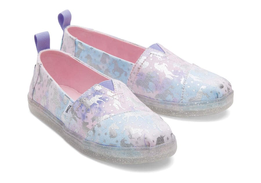 Toms Youth Alpargata Unicorn Moradas Claro Chile | CL339-374