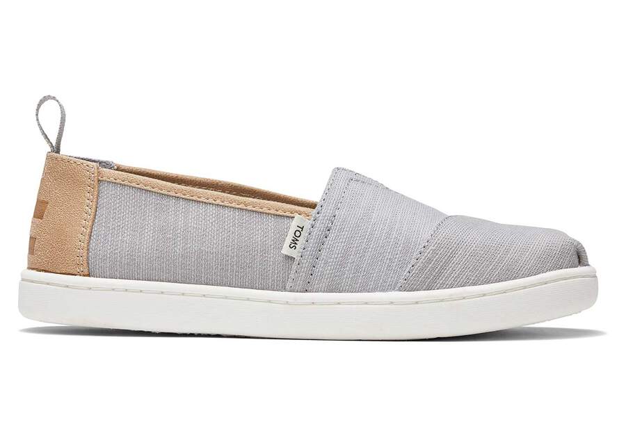 Toms Youth Alpargata Woven Gris Chile | CL153-041