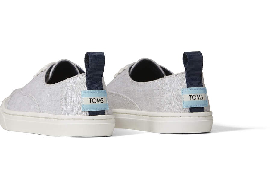 Toms Youth Cordones Sneaker Gris Chile | CL797-052