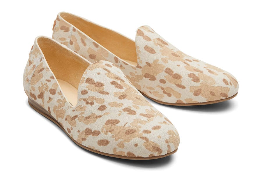 Zapatos Planos Toms Darcy Planos Naranjas Beige Chile | CL920-785