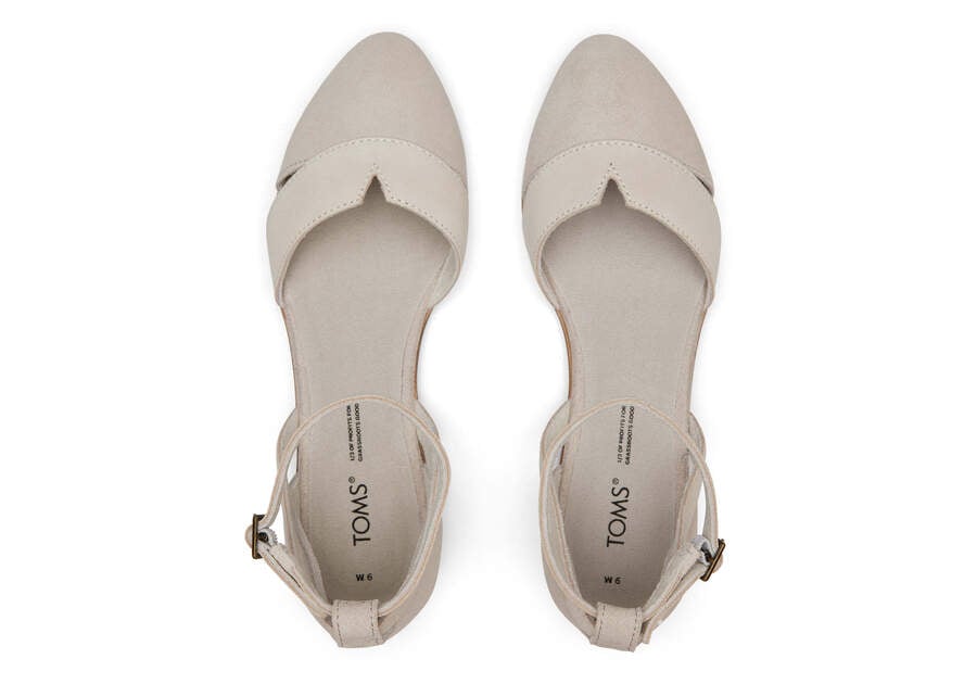 Zapatos Planos Toms Juliannah Planos Gris Chile | CL539-049