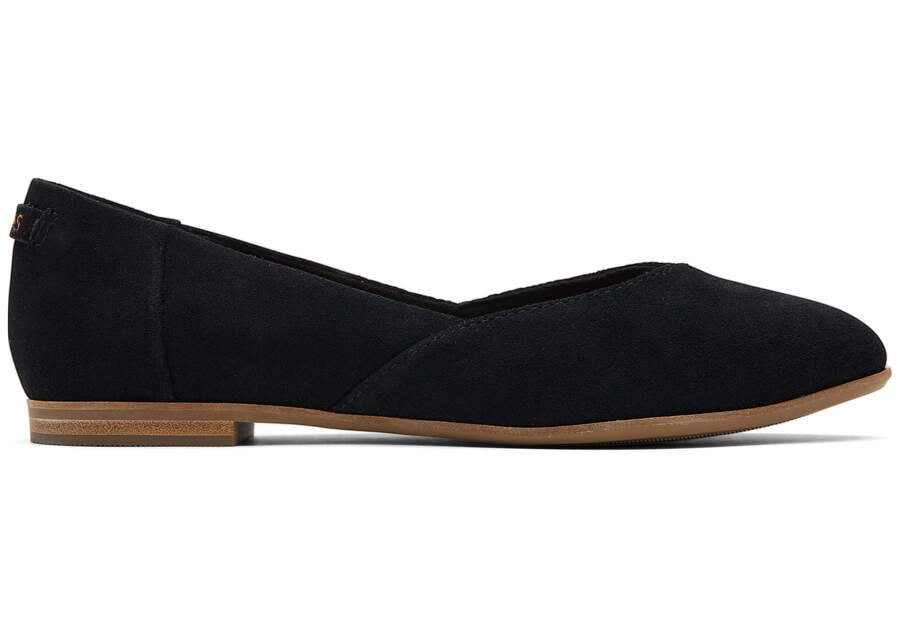 Zapatos Planos Toms Jutti Neat Planos Negras Chile | CL083-226