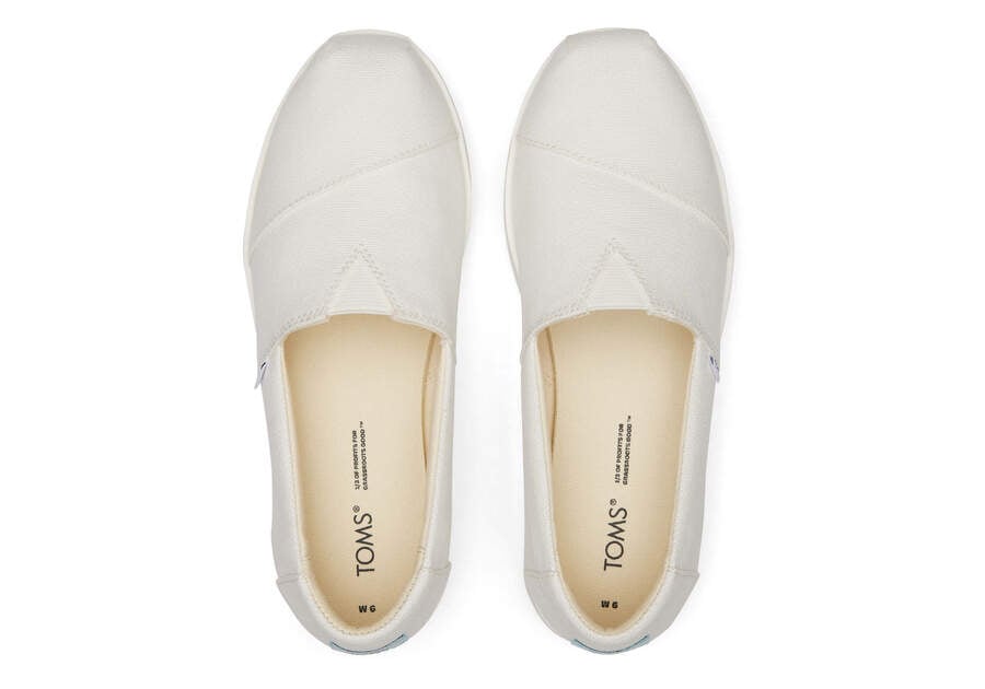 Zapatos Plataforma Toms Alpargata Midform Alpargata Blancas Chile | CL232-333