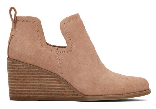 Botines Toms Kallie Wedge Bootie Marrones Chile | CL506-327