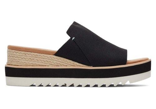 Sandalias Toms Diana Mule Sandal Negras Chile | CL550-943