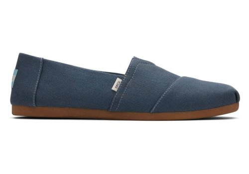 Toms Alpargata Heritage Lona Azul Marino Chile | CL632-320