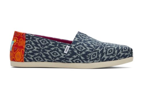 Toms Alpargata Ikat Diamonds Azules Chile | CL572-734