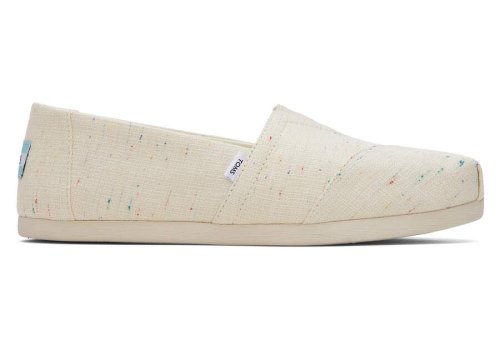 Toms Alpargata Speckled Recycled Algodon Beige Chile | CL048-673