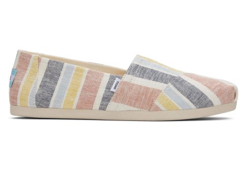 Toms Alpargata Stripes Marrones Chile | CL607-710