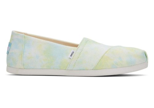 Toms Alpargata Tie-Dye Amarillo Chile | CL142-754