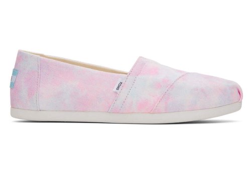 Toms Alpargata Tie-Dye Rosas Chile | CL668-601