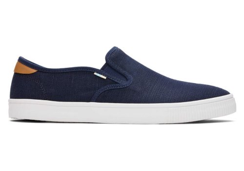 Toms Baja Slip On Azul Marino Chile | CL166-801