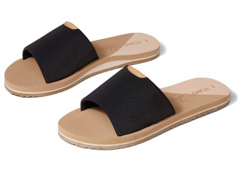 Toms Carly Sandal Negras Chile | CL265-272