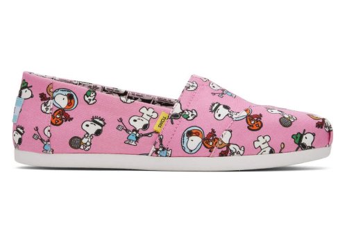 Toms X Peanuts® Alpargata Rosas Chile | CL800-618